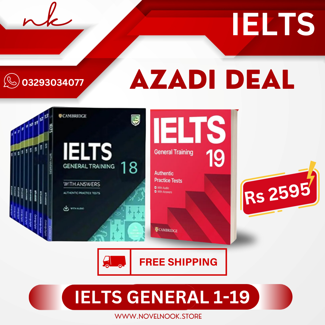 Cambridge English IELTS general training Set (1-19 Books)