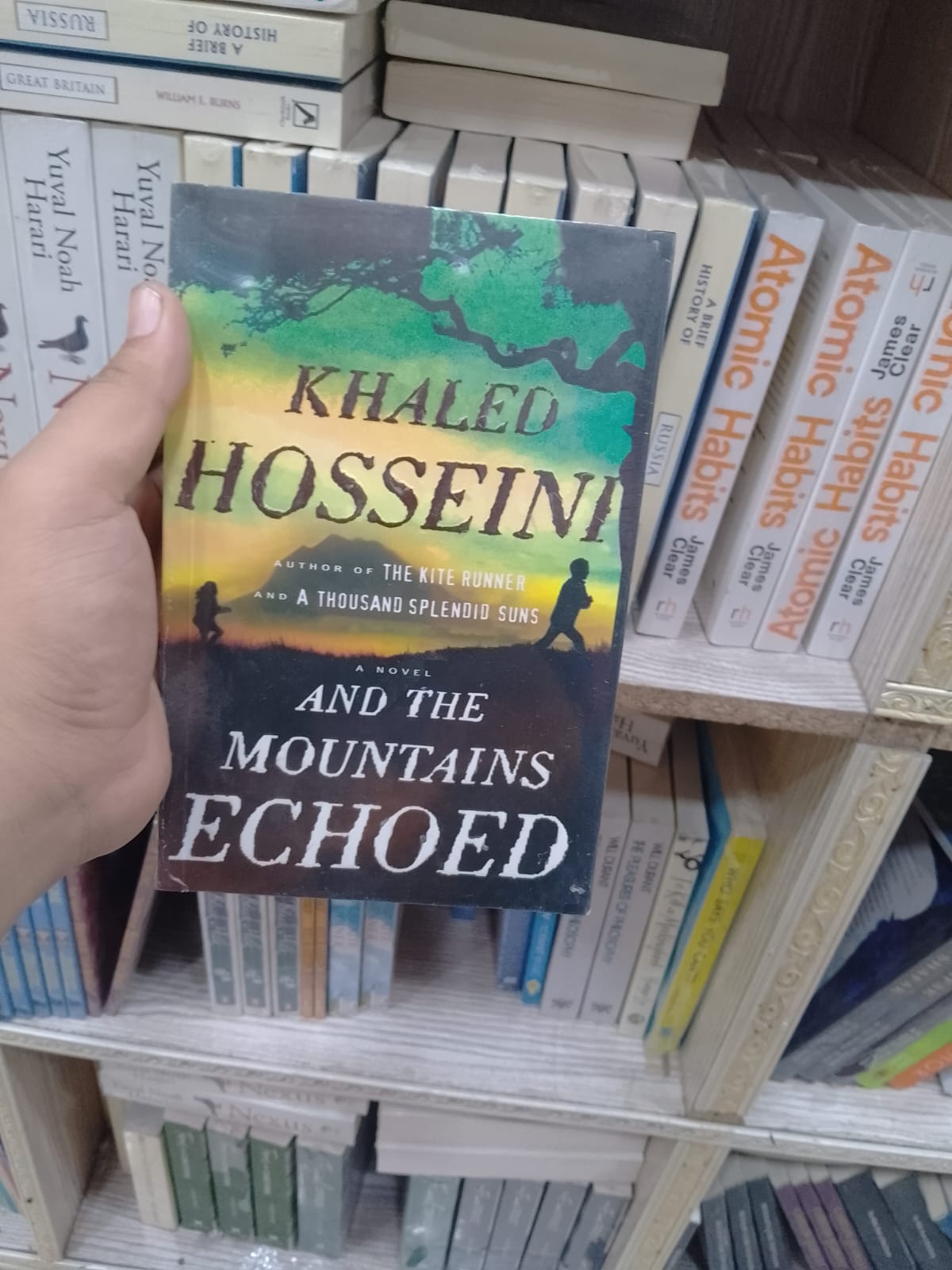 And the Mountains Echoed paperback