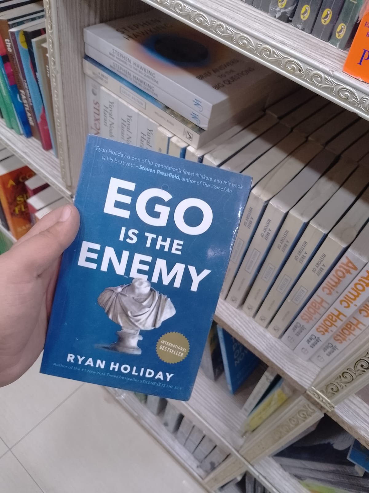 Ego is the Enemy: The Fight to Master Our Greatest Opponent paperback