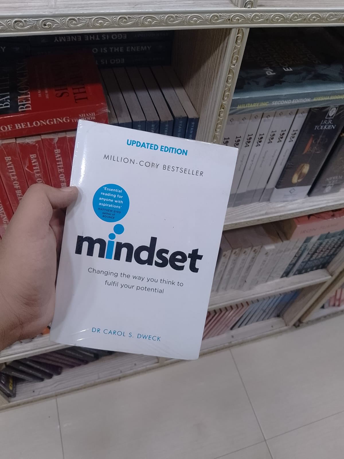 Mindset The New Psychology Of Success paperback