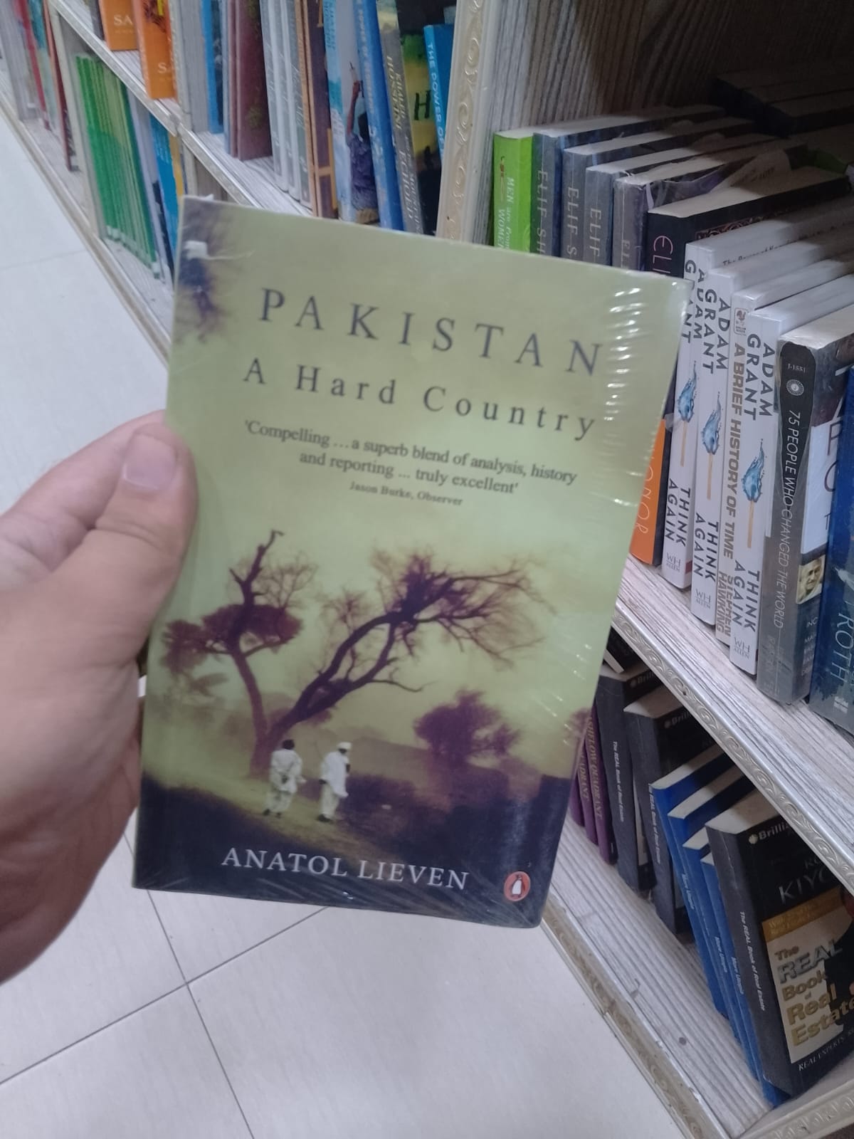 Pakistan A Hard Country paperback